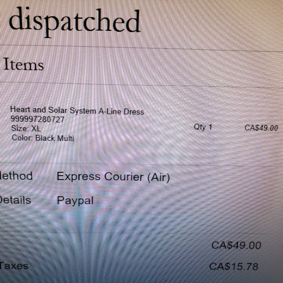 (Pending cross post)Modcloth Solar System Dress - Picture 5 of 5